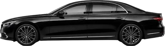 Executive vehicle, side view